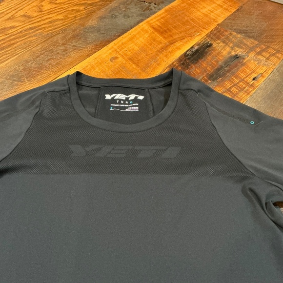 YETI TURQ Air Long Sleeve Jersey Black Men’s Size S | Performance MTB Base Layer - Picture 3 of 9
